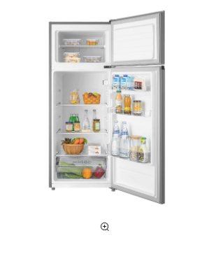 Refrigerador Top Freezer Frío Directo Light Silver 204 lts - Imagen 2